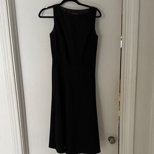 Banana Republic Classic Black Midi Dress